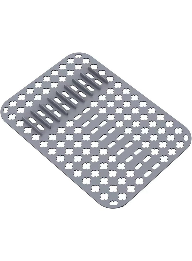 YelaJoy Kitchen Sink Protectors Mat 1 Pack, Silicone Sink Grid for Bottom of Kitchen Sink, Sink Mats for Stainless Steel Sink - Image 1